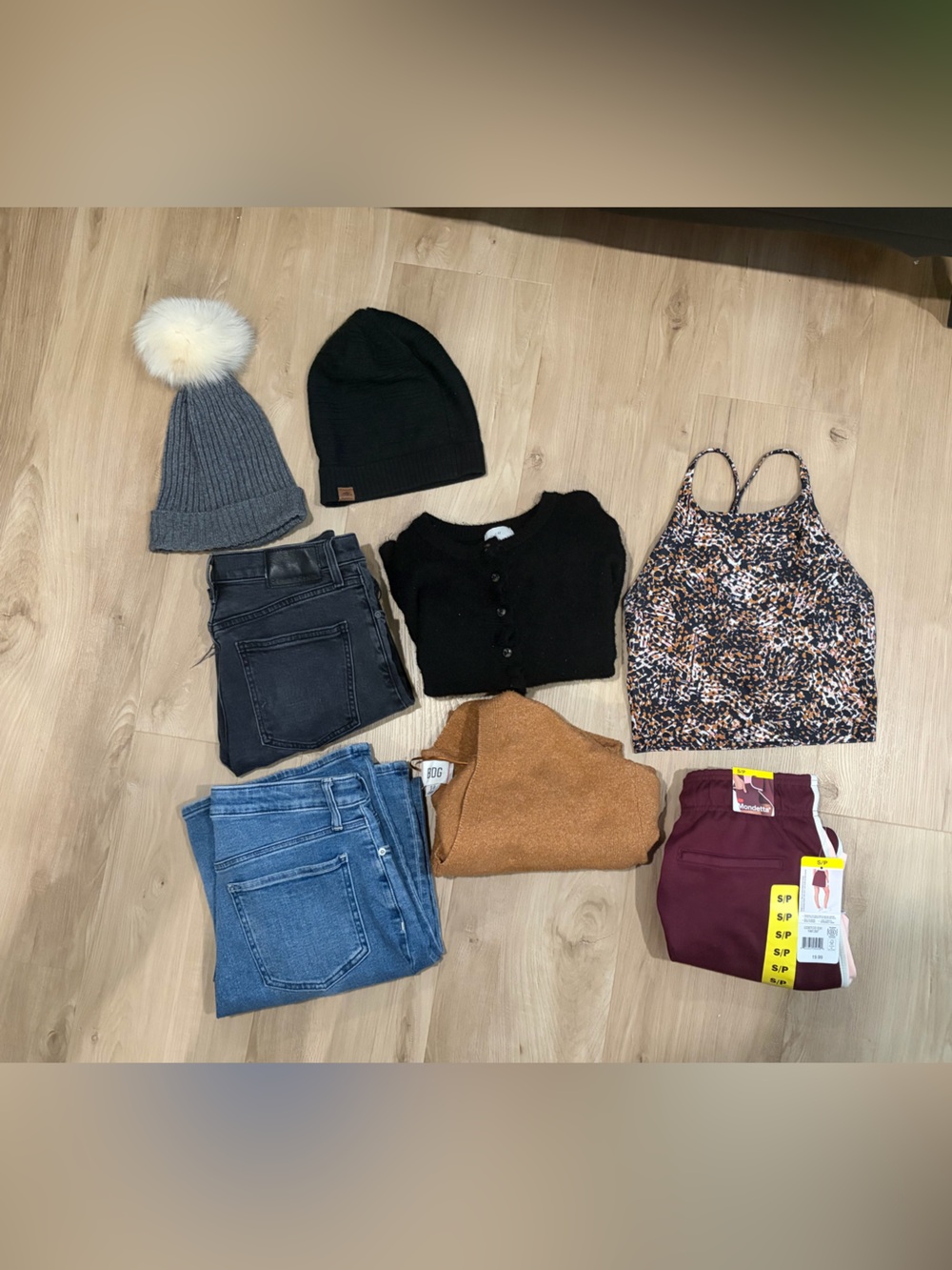 Women’s Clothing Lot - Denim Forum, Quince, BDG, H&M
